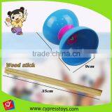 Kids Educational Play Game Wooden Handle Diabolo thumbnail-3