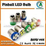6.3V AC/DC Pinball Led Bulb BA9S #44 #47