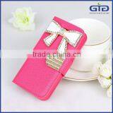 Magnetic Rhinestone Flip Stand Case For Nokia Lumia 520 thumbnail-3