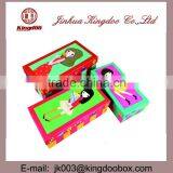 Jinhua Supplier Rectangular Handmade Customised Empty Printed Paper Gift Box