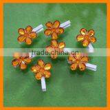 Wooden Party Flower Clip For Sale