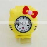 China Wholesales High Quality Environmental Silicone Adjustable Watch Cartoon Children Watch thumbnail-4