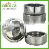 Mirror Polished Stainless Steel Cigarette Accessory/round Ashtray /smoking Accessories