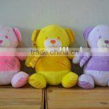 3 Styles Plush Colourful Bear