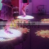 Led colorful sensitive Led Dance Floor High Pixel interactive dance floor