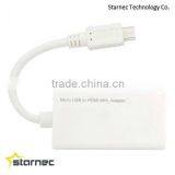 MHL Cable,Micro USB to HDMI Cable, Adaptador Usb Para Cable Hdmi, Cable Hdmi a Euroconector thumbnail-1