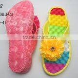 beautiful pvc women flip flop