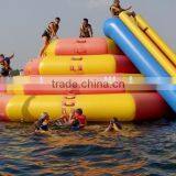 Hot Sale Cheap and Popular for Person Inflatable Floating Pyramid Water Games With Slide thumbnail-3