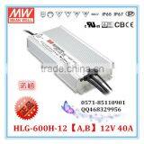 Meanwell HLG-600H-12 480W 12v Switching Power Supply 480w 40a Led Driver