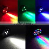 RGBW Plastic Indoor Wedding Party Disco Stage LED Par Light 12pcs*1w Led Effect Par Can Light thumbnail-4