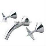 Three Holes Double Handle Bahroom Shower Mixer