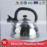 Induction non electric stainless steel whistling kettle water kettle