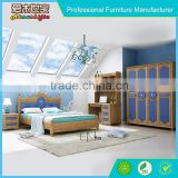 Single beds blue style designs from China made