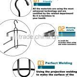 New Arrival Metal Coat Hanger ,powder Coating Clothes Hanger Quality Choice thumbnail-3