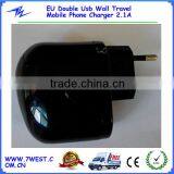 Universal EU USB Home Wall Travel Charger Mobile Phone Power Adapter thumbnail-1