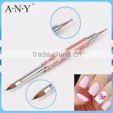 ANY Nail Accessories Design 3D Sculpture Plus Dotting Pen Double Sided Nail Brush