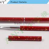 ANY New Arrival Mental Handle Pure Color Flat Hair Gel Nail Art Brush Hot Sale thumbnail-3