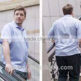 Men's Plus Size XXXL Etc Classical Casual Business Cotton Short Sleeve Shirt thumbnail-2