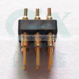 Male Gender Two Row 6pin Connector Pogo Pin Connector for PCB Application thumbnail-4