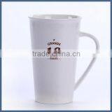 Personalized Custom Logo 16oz Glossy Ceramic Travel Mug thumbnail-1