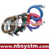 2014 Hot Sell 6ft 4 Pairs Stranded Cat5e UTP Patch Cord