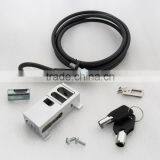 Desktop Lock CPU Lock PC Computer Monitor LCD Mouse Keyboard Security Cable Lock Kit