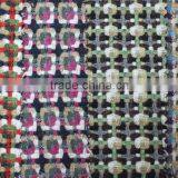 Fall Winter Yarn Dyed Knit Plaid Blend Acryilic Polyester Wool Fabric Wholesale thumbnail-5
