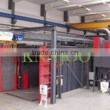 Low Price High Quality Double-hook Conveyor Shot Blasting Cleaning Machine