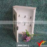 Shabby Retro Wall Mount White Key Holder