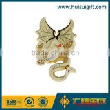 wholesale promotional fashionable gold glitter bear logo wpola metal pin