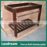Customized Maple Solid Wood Hotel Bathroom Vanity thumbnail-4
