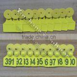 2016 Hot Sale ABS UHF Rfid Animal Ear Tag For Cattle Tracking thumbnail-3