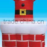 Inflatable Pop-up Santa With Chimney thumbnail-1