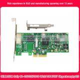 High Speed Intel Pci-e Express I350-T2 Low Profile Bracket Gigabit Dual Port Optical Network Card thumbnail-5