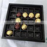 2015 Hollow-Carved Heart Pattern Hard Silver Coated Paper Chocolate Gift Box thumbnail-4