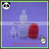 2ml sample LDPE e-cigarette liquid plastic bottle 3ml empty sample bottle eliquid packaging tamper evident cap