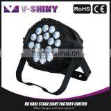 DMX512 Outdoor Led Par Light 18pcs Rgbwa 5-IN-1