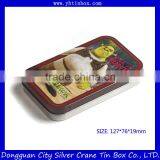 Rectangular Food Grade Cartoon Candy Tin Box