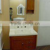High Quality Solid Wood Bathroom Cabinet for Sale thumbnail-1