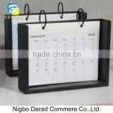 Picture Frame Style Table Wooden Calendar Bracket Frame
