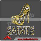 Wholesales Saints High Heel Shoes Hot Fix Motif For Shirts thumbnail-1