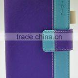 A5 pu Leather Ring Binder Travel Diary With Clasp thumbnail-4