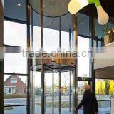 2-wing revolving door for hotel (double canopy)