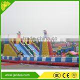 Professional Rental Large Inflatable Rock Climbing Slide Tobogan Inflable Jumping Trampoline thumbnail-2