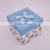 Blue Color Luxury Coffee Paper Box Packaging