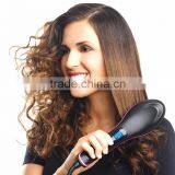 Hot Sell Led Display Black Big Button Hair Brush Straightener thumbnail-3