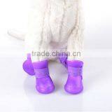 Eco-friendly Waterproof PVC Dog Shoes for Large Dogs