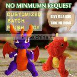 Hot Sale Promotional Plush Keychain Toy, Plush Wolf Keychain Toy thumbnail-2