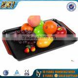 High Quality Plastic Black Rectangular Tray thumbnail-2