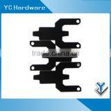 Small Black Powder Coated Metal Bracket for Equipment thumbnail-5